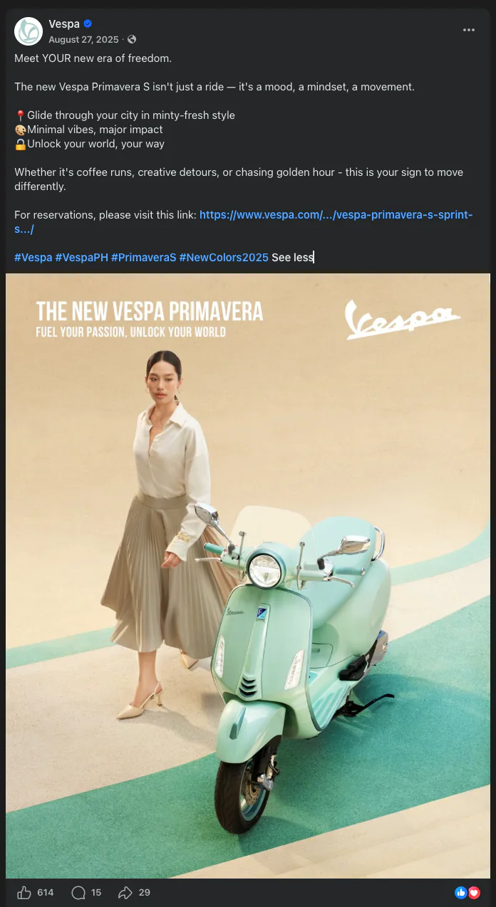 Vespa: More than a scooter, a lifestyle project preview